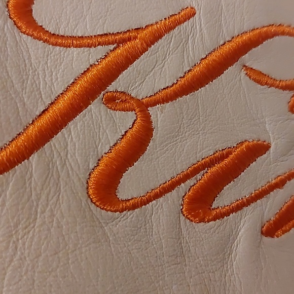 NBA Kith and Knicks White SHEEPSKIN Leather Varsity Coaches Jacket RARE - Picture 16 of 17